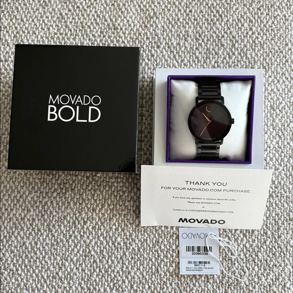 New without tags Movado Bold Women’s Watch - Picture 4 of 8